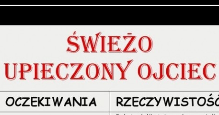 Ojcostwo – oczekiwania a rzeczywistość